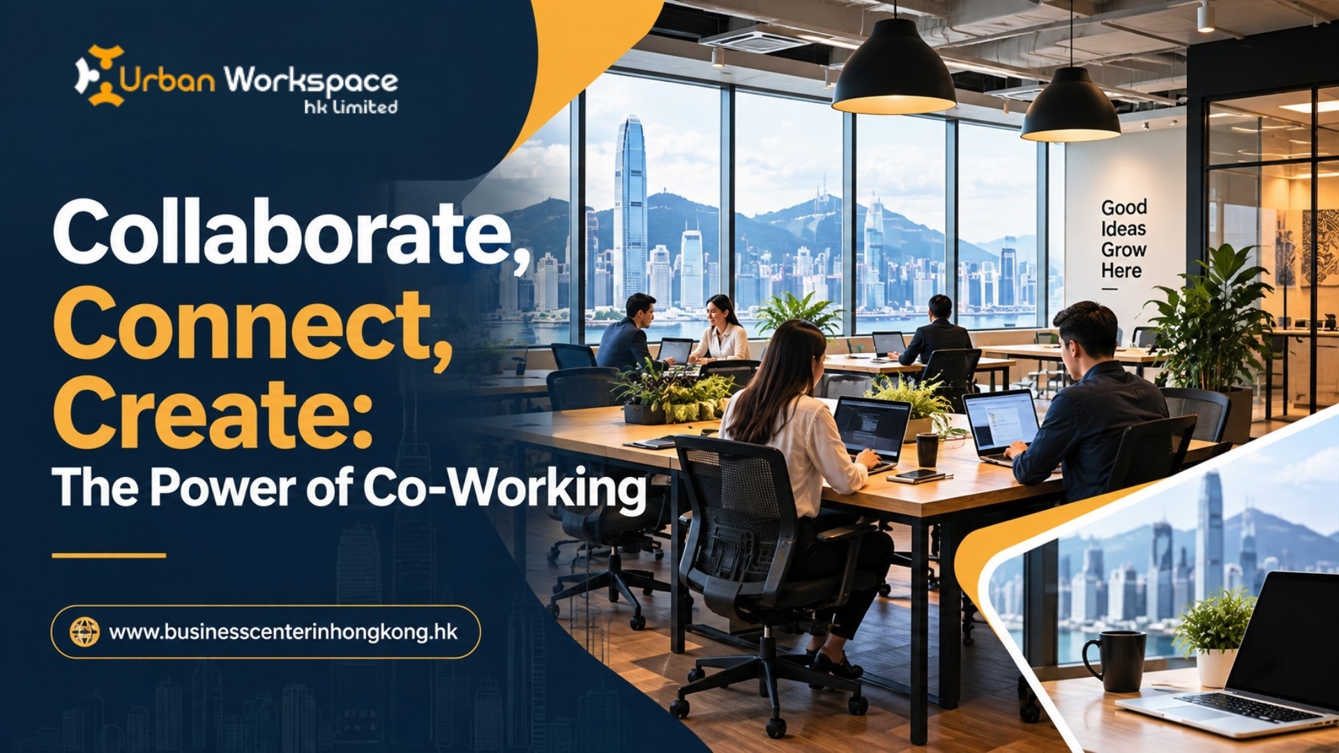 Collaborate, Connect, Create – Modern Co-Working Space