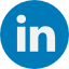 LinkedIn social media icon or logo
