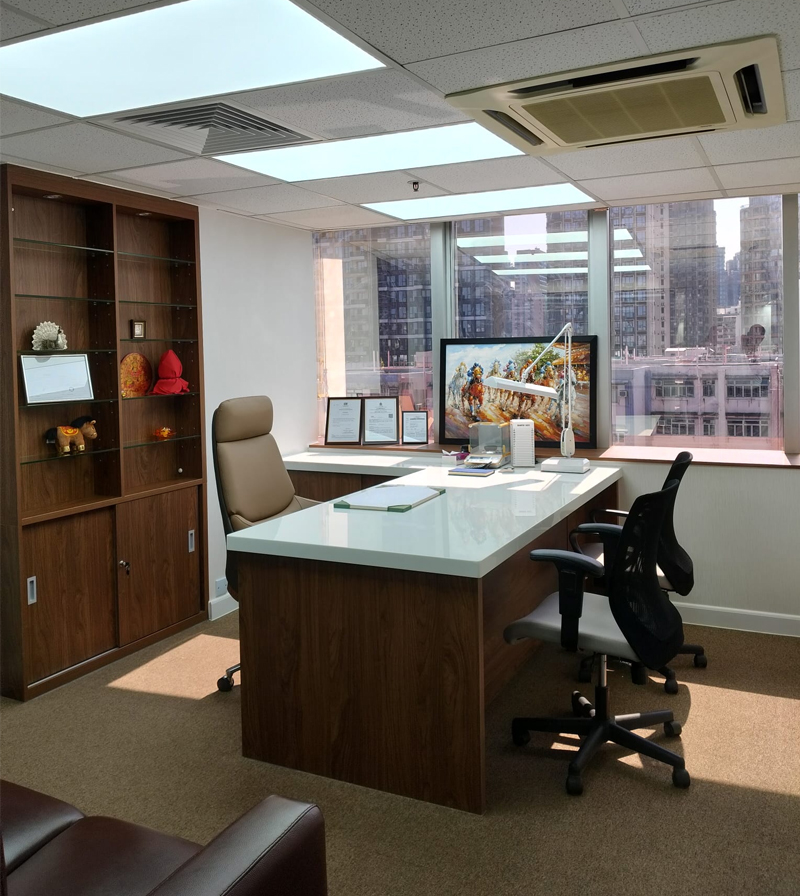 Serviced office space or shared office in Hong Kong
